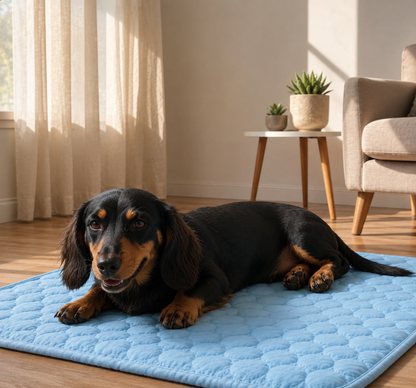 Arctic Paws Cooling Mat – Self-Cooling Ice Silk Pad for Dogs & Cat
